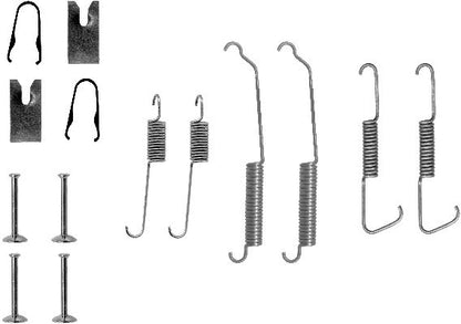 HELLA Accessory Kit, brake shoes - X0102 - for e.g. MERCEDES-BENZ 8DZ355200-491