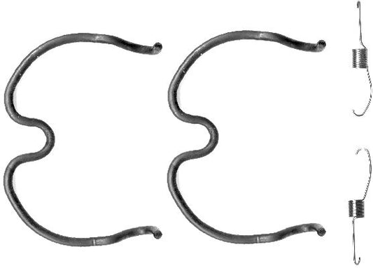 HELLA Accessory Kit, brake shoes - X0132 - for e.g. MERCEDES-BENZ / OPEL / VAUXHALL 8DZ355200-761