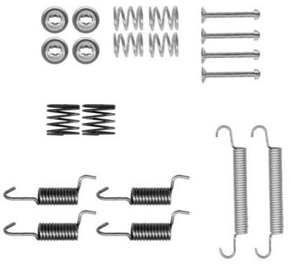 HELLA Accessory Kit, parking brake shoes - X0221 - for e.g. HYUNDAI / KIA 8DZ355202-141