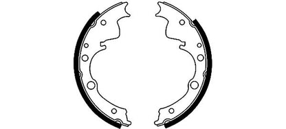 HELLA Brake Shoe Set - H8245 - for e.g. IVECO / LDV 8DB355000-751