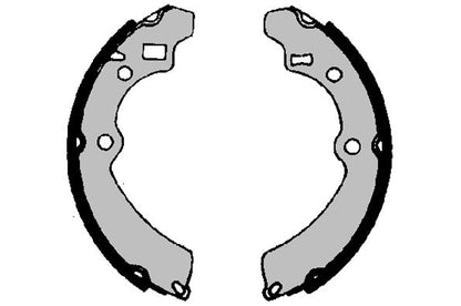HELLA Brake Shoe Set - H1412 - for e.g. HOLDEN / SUZUKI 8DB355000-221