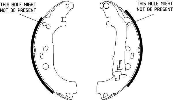 HELLA Brake Shoe Set - H9690 - for e.g. CADILLAC / FIAT / LANCIA / OPEL 8DB355002-781