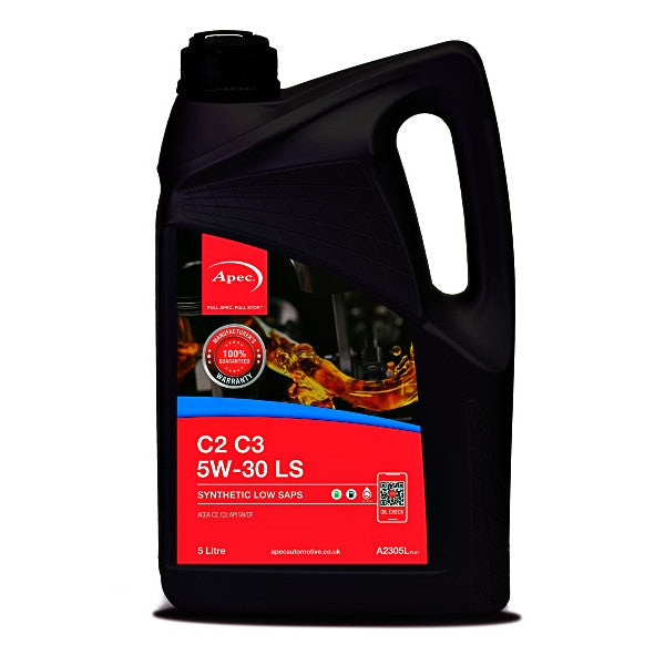 Apec Engine Oil C2 C3 5W-30 LS 5 litre - A2305L