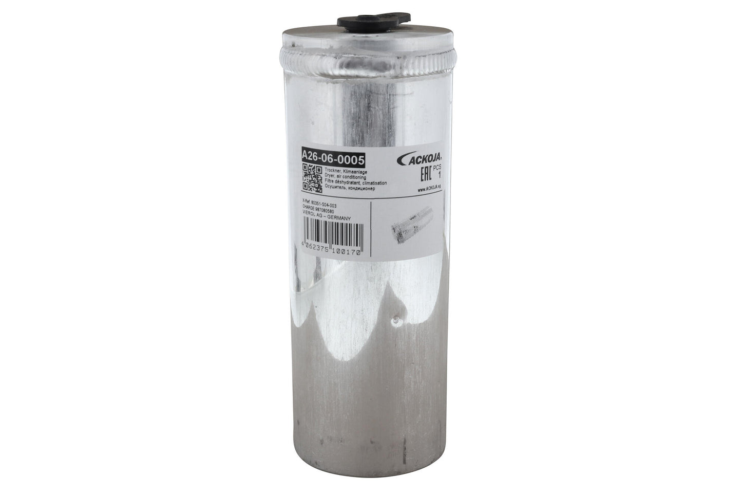 ACKOJA Dryer, air conditioning A26-06-0005
