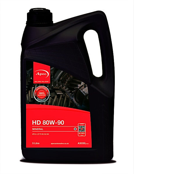 Apec Manual Transmission Oil HD 80W-90 5 litre - A3035L