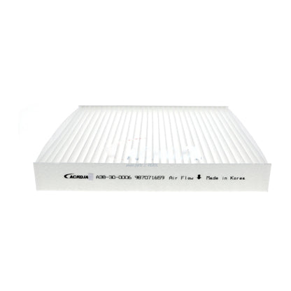 ACKOJA Filter, cabin air A38-30-0006