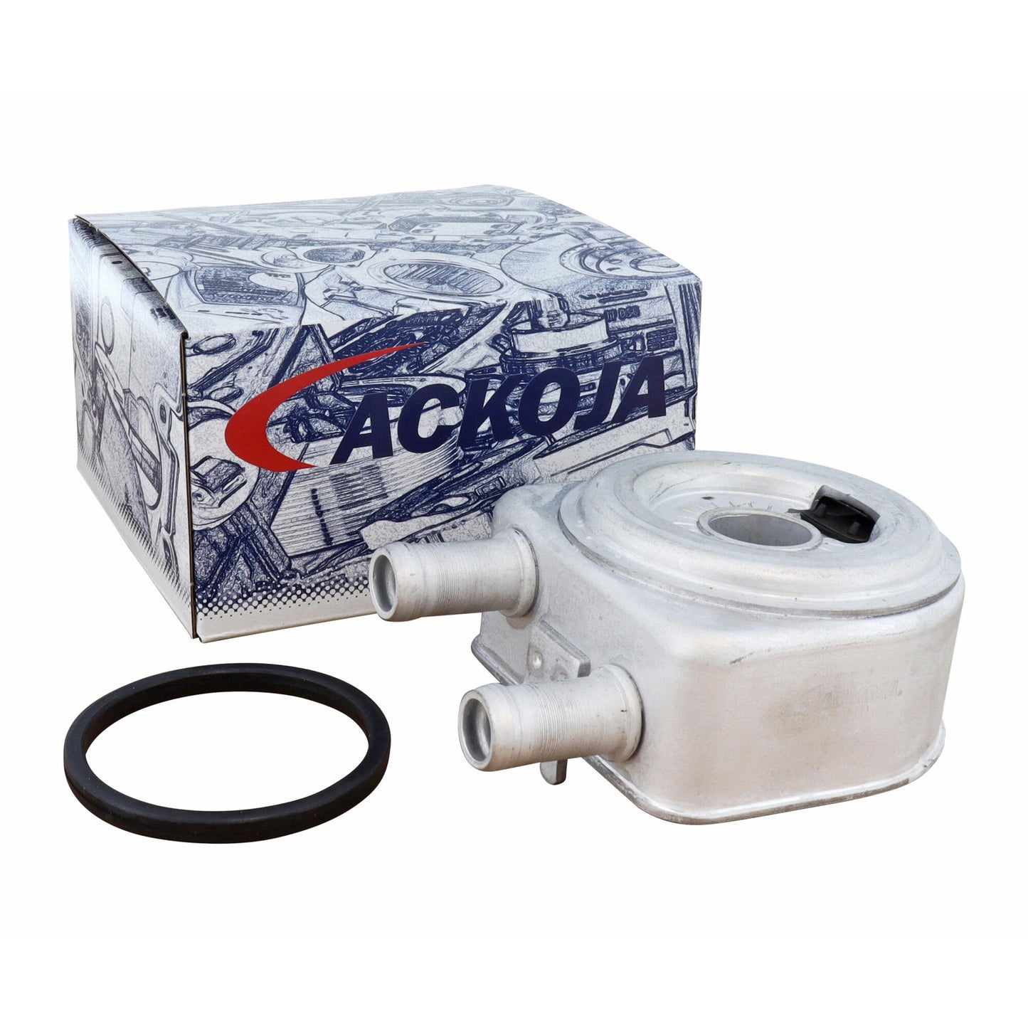 ACKOJA Oil Cooler, engine oil A52-60-0019