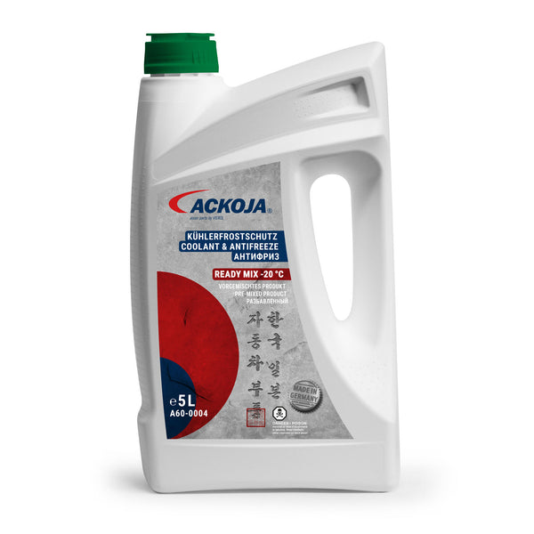 ACKOJA Antifreeze Coolant & Antifreeze green ready mix 5 L A60-0004
