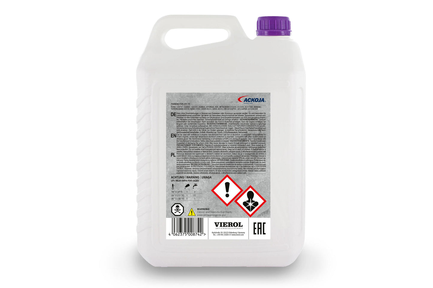 ACKOJA Antifreeze A60-0008
