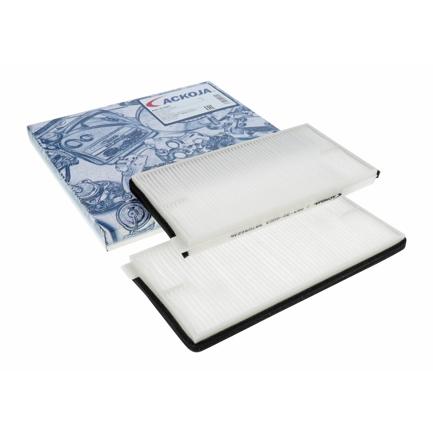 ACKOJA Filter, cabin air A64-30-0003