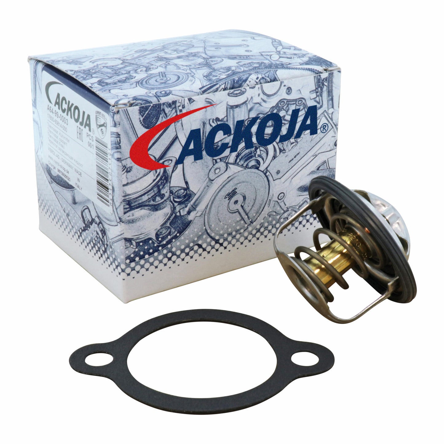 ACKOJA Thermostat, coolant A64-99-0003