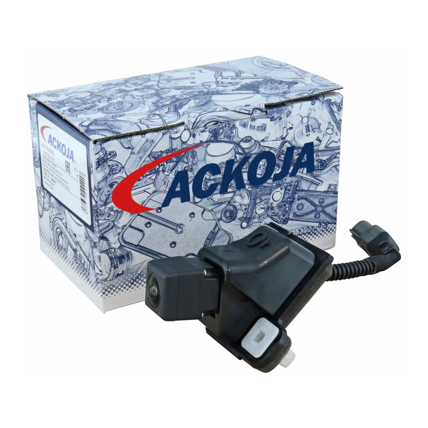 ACKOJA Rear View Camera, parking distance contr A70-74-0035