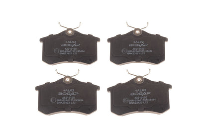 BOGAP Premium Brake Pad Set for disc brake A8210100