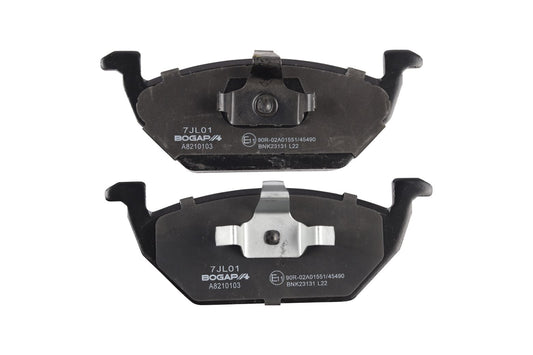 BOGAP Premium Brake Pad Set for disc brake A8210103