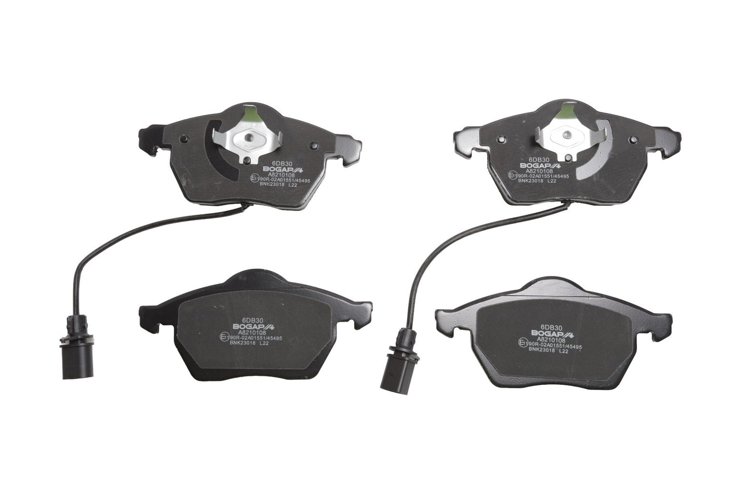 BOGAP Premium Brake Pad Set for disc brake A8210108