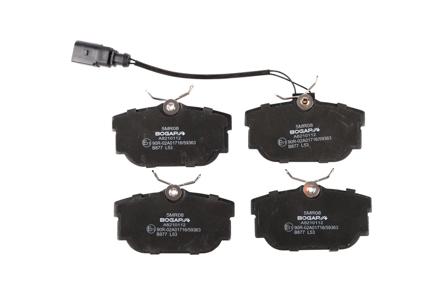 BOGAP Premium Brake Pad Set for disc brake A8210112