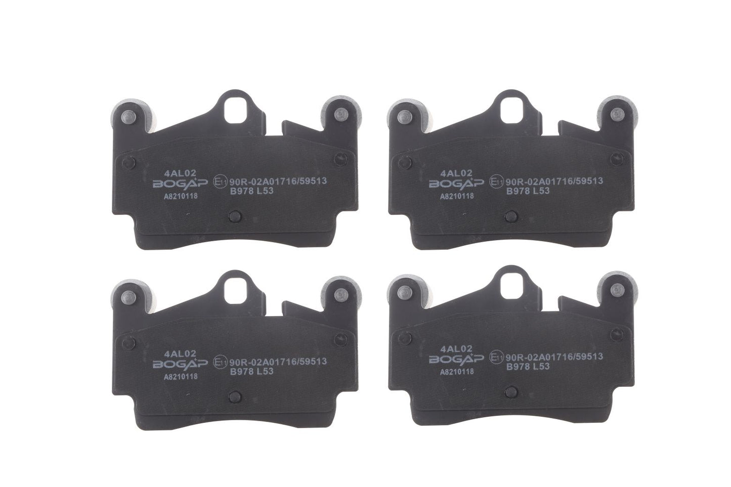 BOGAP Premium Brake Pad Set for disc brake A8210118
