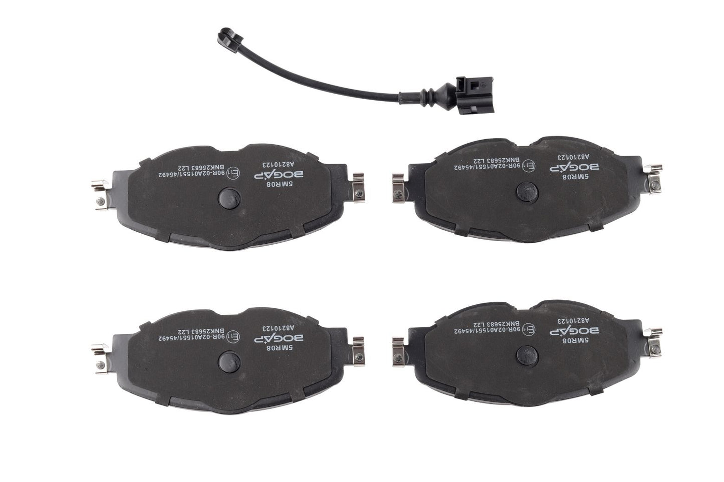 BOGAP Premium Brake Pad Set for disc brake A8210123
