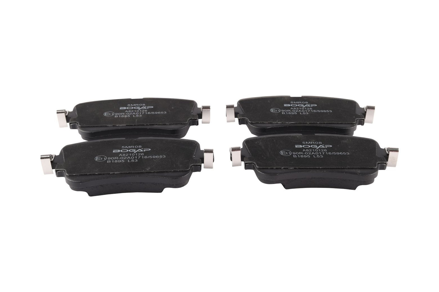BOGAP Premium Brake Pad Set for disc brake A8210126