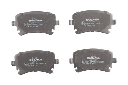 BOGAP Premium Brake Pad Set for disc brake A8210151