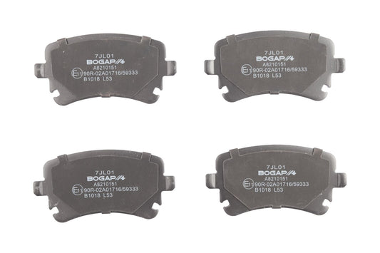 BOGAP Premium Brake Pad Set for disc brake A8210151