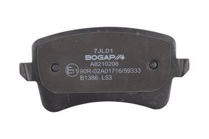 BOGAP Premium Brake Pad Set for disc brake A8210208