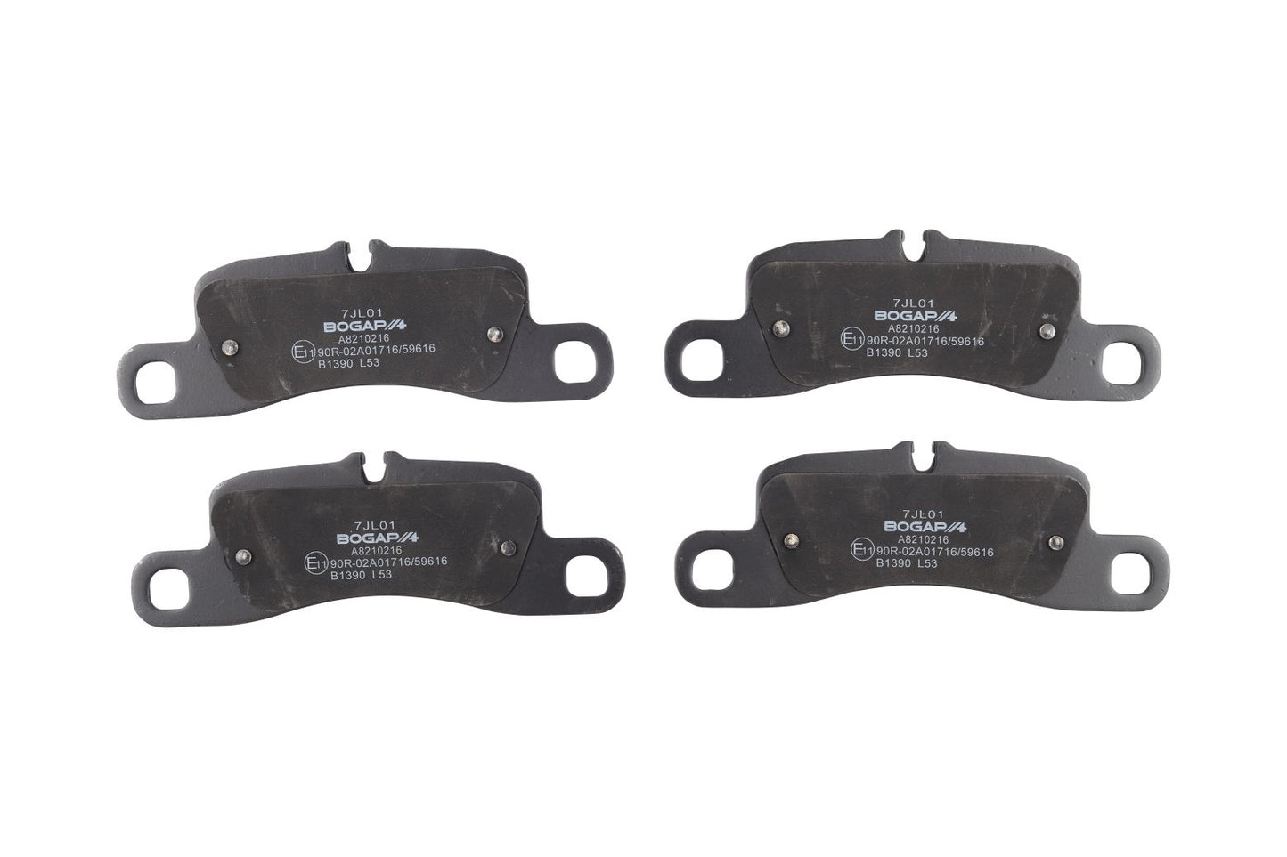 BOGAP Premium Brake Pad Set for disc brake A8210216