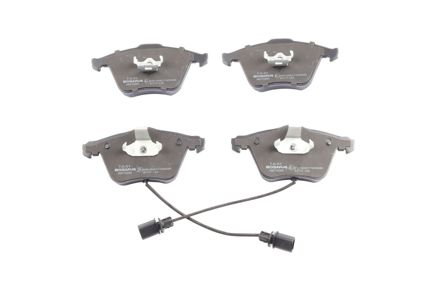 BOGAP Premium Brake Pad Set for disc brake A8210290