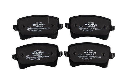 BOGAP Premium Brake Pad Set for disc brake A8210304