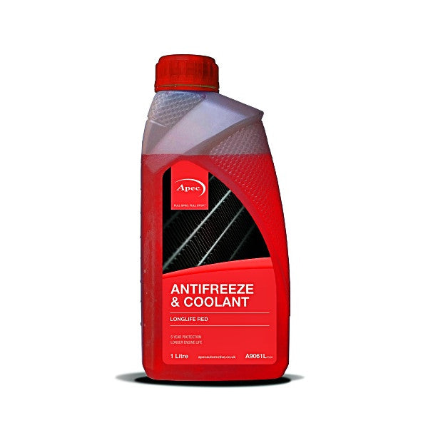 Apec Antifreeze Longlife Red 1 litre - A9061L