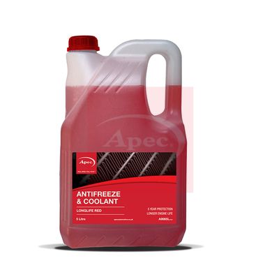 Apec Antifreeze Longlife Red 5 litre - A9065L