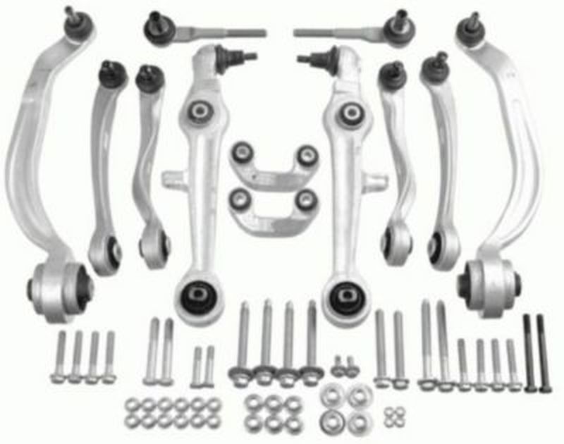 Lemforder Control Trailing Arm Kit Wheel Suspension Front Axle For Audi 3191201