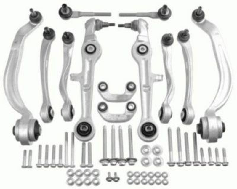 Lemforder Control Trailing Arm Kit Wheel Suspension Front Axle For Audi 3191301