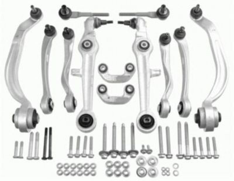 Lemforder Control Trailing Arm Kit Wheel Suspension Front Axle For Audi 3191401