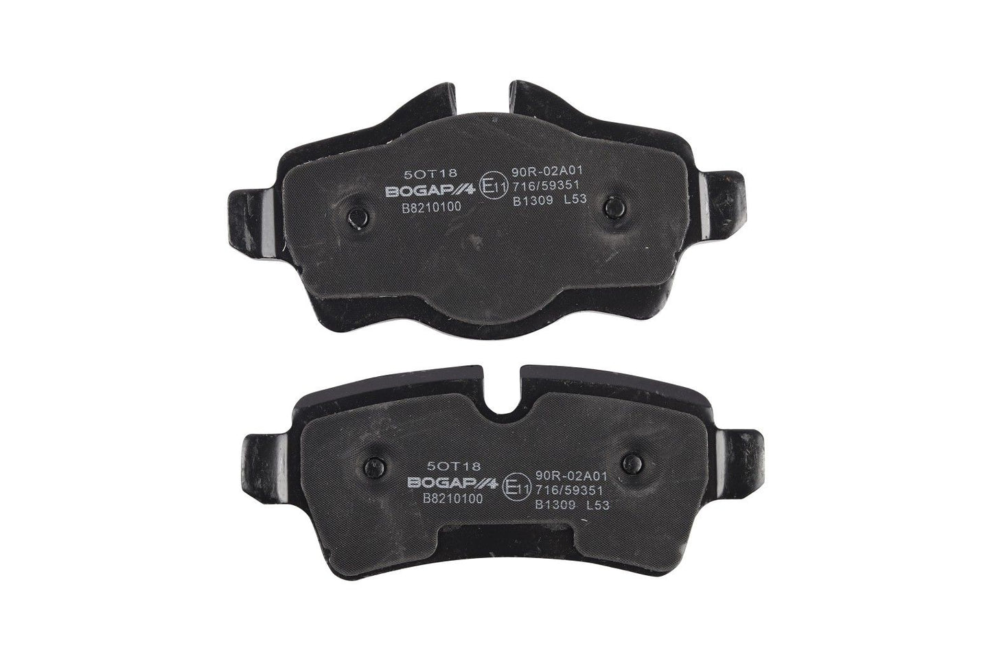 BOGAP Premium Brake Pad Set for disc brake B8210100