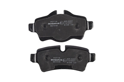 BOGAP Premium Brake Pad Set for disc brake B8210100