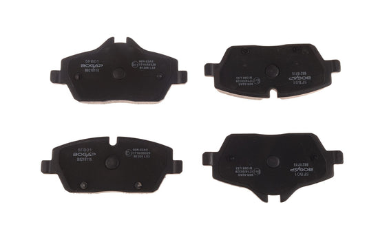 BOGAP Premium Brake Pad Set for disc brake B8210115