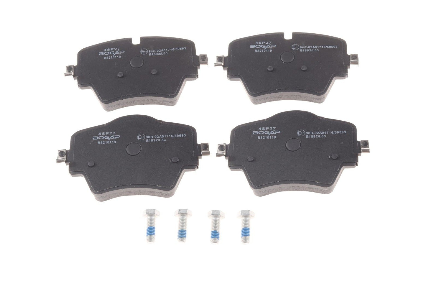 BOGAP Premium Brake Pad Set for disc brake B8210119