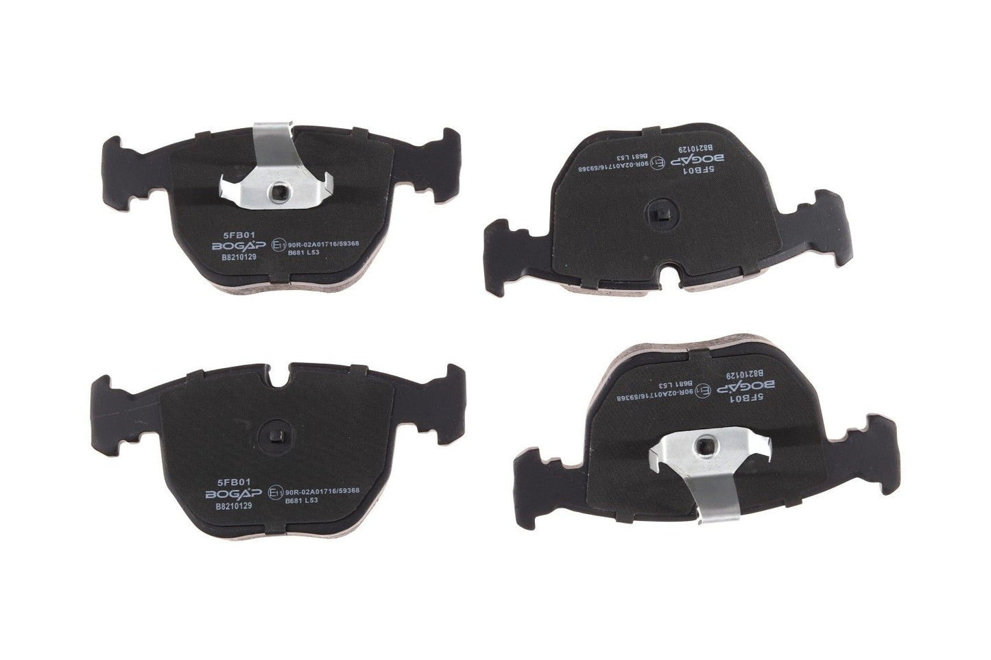 BOGAP Premium Brake Pad Set for disc brake B8210129