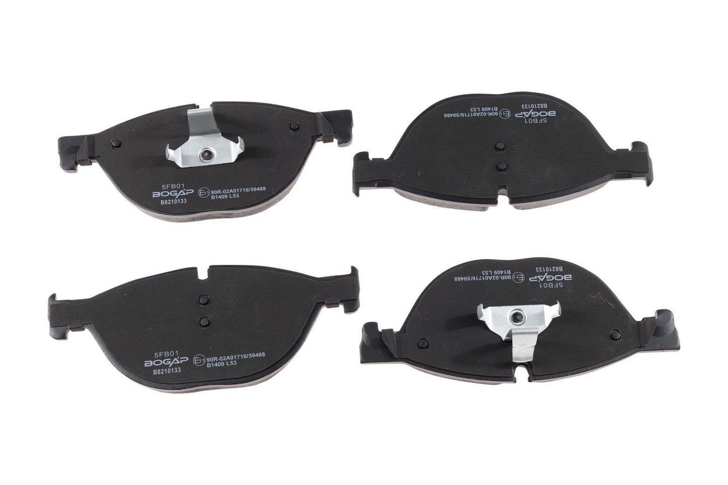 BOGAP Premium Brake Pad Set for disc brake B8210133