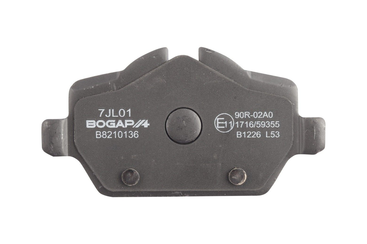 BOGAP Premium Brake Pad Set for disc brake B8210136