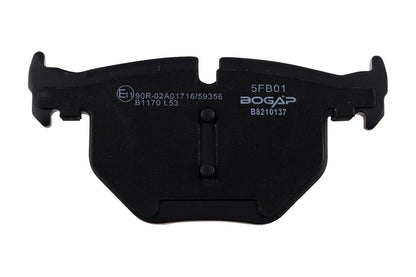 BOGAP Premium Brake Pad Set for disc brake B8210137