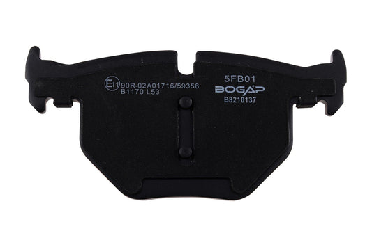 BOGAP Premium Brake Pad Set for disc brake B8210137