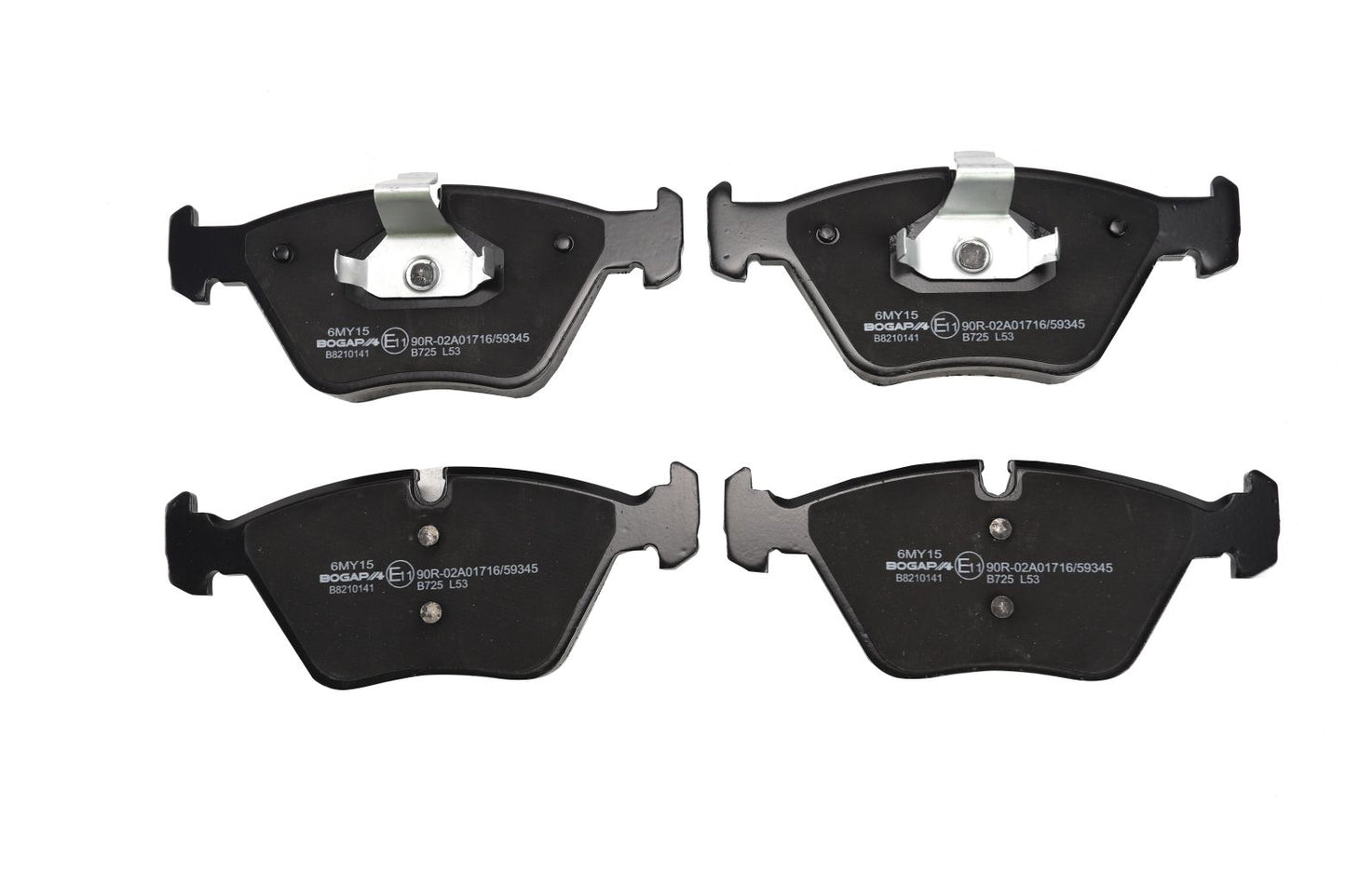BOGAP Premium Brake Pad Set for disc brake B8210141
