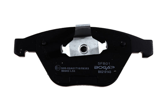 BOGAP Premium Brake Pad Set for disc brake B8210143