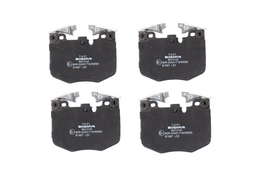 BOGAP Premium Brake Pad Set for disc brake B8210193