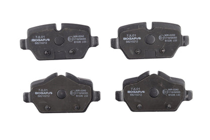 BOGAP Premium Brake Pad Set for disc brake B8210212