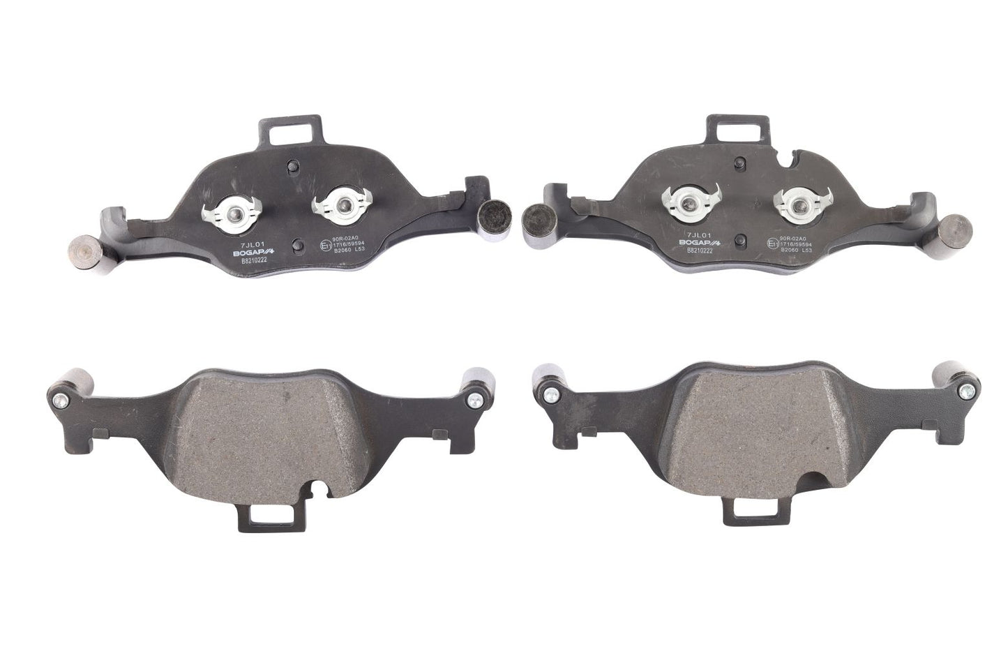 BOGAP Premium Brake Pad Set for disc brake B8210222