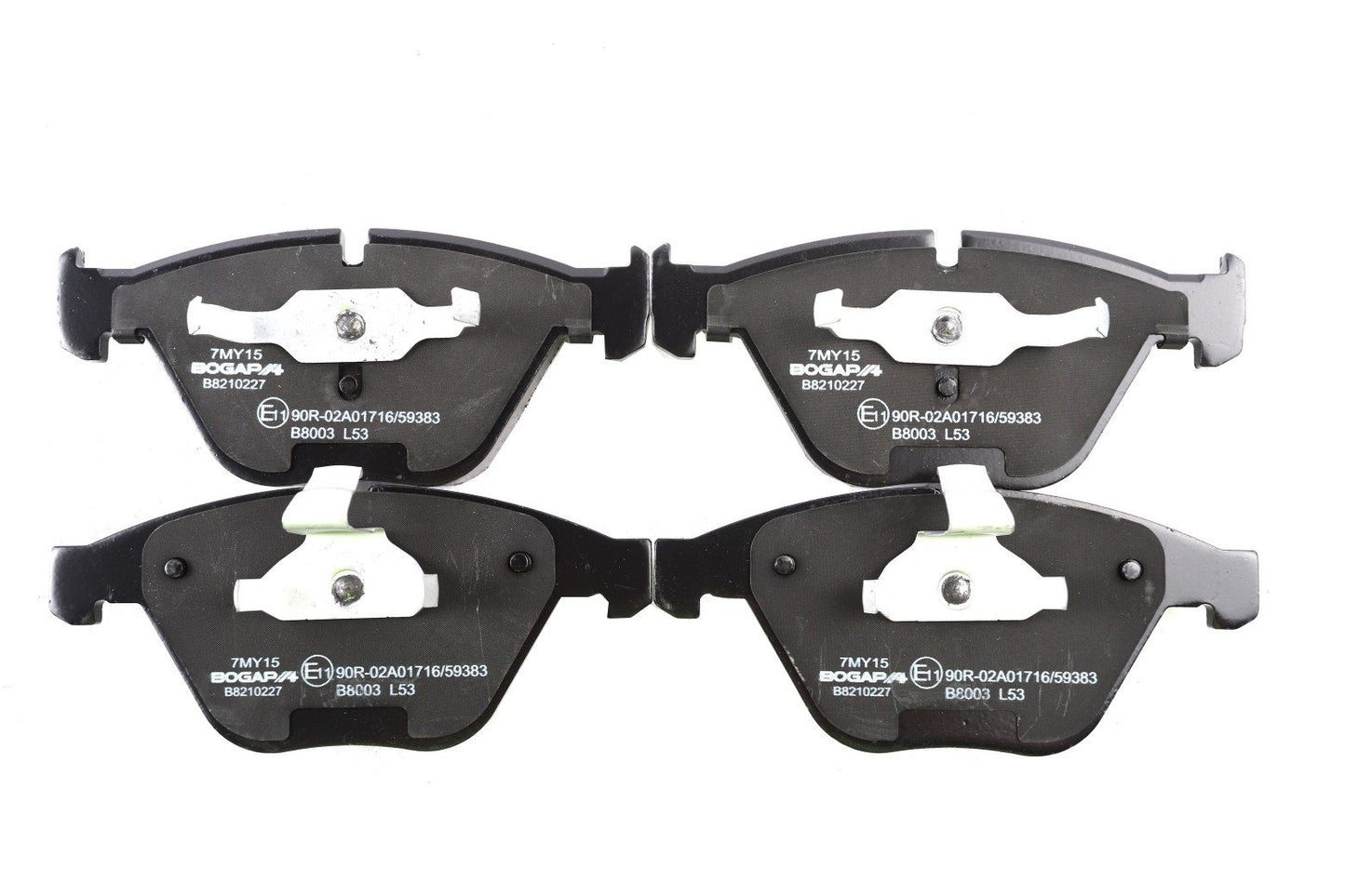 BOGAP Premium Brake Pad Set for disc brake B8210227