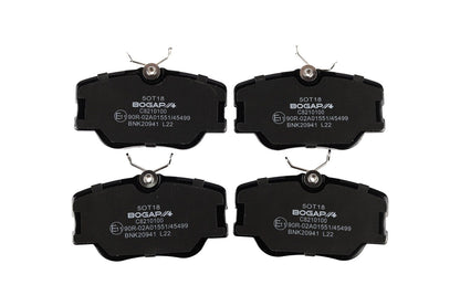BOGAP Premium Brake Pad Set for disc brake C8210100